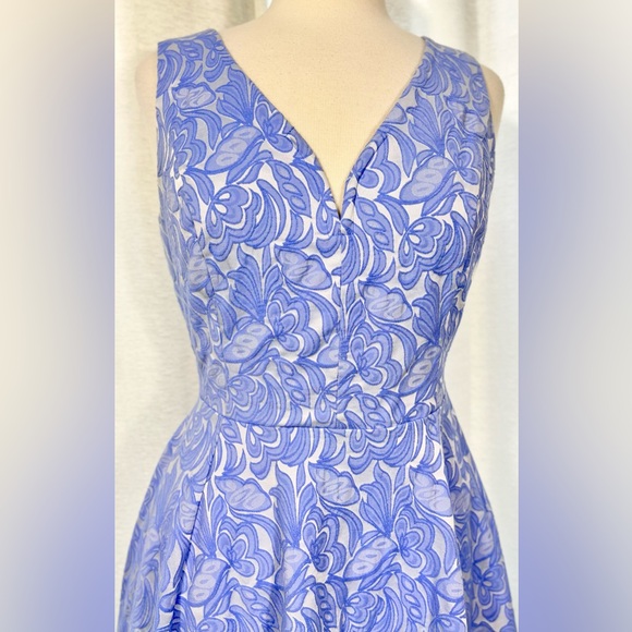 ANTHROPOLOGIE - Maeve Jacquard Claribel Dress - Picture 5 of 10